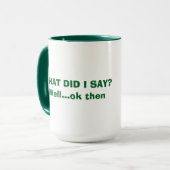 Mug amusant (Devant gauche)