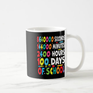 Mug Amusant 100 Jours De Vêtements Scolaires Pour Les