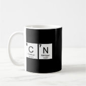 Mug Amusant 67 Mème Six Sept Prof de Science Drôle Pér (Gauche)