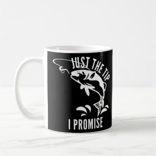 Mug Amusant Adulte Pêcher Juste Le Conseil Je Promets 
