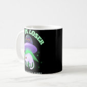 Mug Amusant Alien De Chat Ufo Enduction Nous Faisons B (Devant gauche)