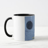 Mug Amusant astronaute humour de Terre-Neuve. (Gauche)