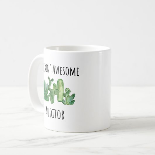 Mug Amusant Auditeur Appréciation Merci Idée cadeau (Devant gauche)