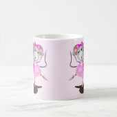 Mug amusant avec Ballerina Mouse Joyeuse danseuse (Centre)