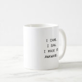 Mug Amusant Awesome Trendy Typographie Awkward Coworke (Devant droit)