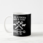 Mug Amusant Barbecue Conception Pour Les Amateurs De F (Gauche)