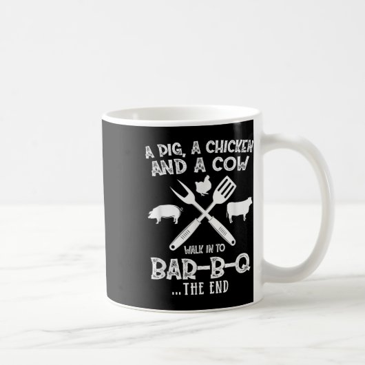 Mug Amusant Barbecue Conception Pour Les Amateurs De F (Droite)