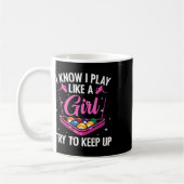 Mug Amusant Billard Conception Pour Femmes Filles Pool (Gauche)