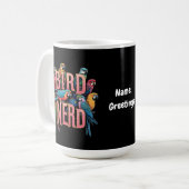 Mug Amusant Bird Design Nerd pour Oiseaux et Oiseaux (Devant gauche)