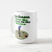 Mug Amusant Bowles De Pelouse Soit Sur Votre Jeu, (Devant gauche)