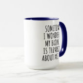 Mug Amusant Bronco Lover (Devant droit)