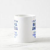 Mug amusant Bulimie Amnésie (Centre)