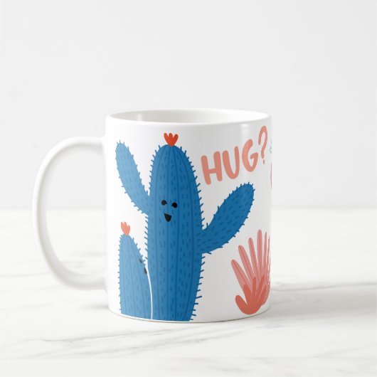 Mug Amusant cactus serpent (Gauche)