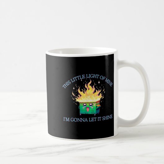Mug Amusant ce petit feu de déversement de mine 2025 (Droite)