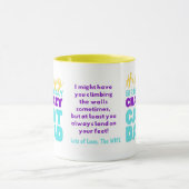 Mug Amusant CHAT DAD Anniversaire De L'ÉPOUSE Au MARI (Centre)