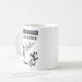 Mug Amusant Chef de projet Ingénierie Entreprise (Devant gauche)