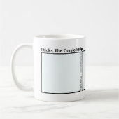 Mug Amusant chichi chichi muscade - 123 (Gauche)