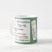 Mug Amusant Cosy Prescription Holiday Eggnog (Devant gauche)