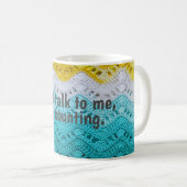 Mug Amusant Crochet Design (Devant droit)