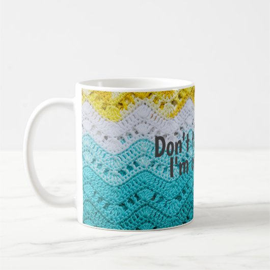 Mug Amusant Crochet Design (Gauche)