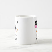 Mug Amusant Cute Cow Pun Design de dessin (Centre)