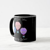 Mug Amusant Cute Hot Air Balloon (Devant gauche)