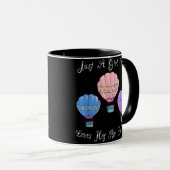 Mug Amusant Cute Hot Air Balloon (Devant droit)