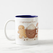 Mug amusant de Noël Merry Mist (Gauche)