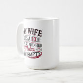 Mug Amusant de voiture Anniversaire Tee pour les coupl (Devant gauche)