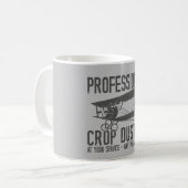Mug Amusant Déroudeur de croûte Fart Joke Gig (Devant gauche)
