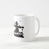 Mug Amusant design d'halloween avec épouvantail (Devant droit)