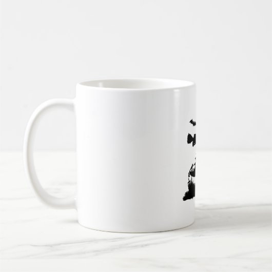 Mug Amusant design d'halloween avec épouvantail (Gauche)