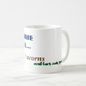 Mug Amusant Écureuil du panier Bois Animaux Comédie (Devant droit)