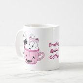 Mug Amusant Éffrayant mignon Halloween Musique personn (Devant gauche)