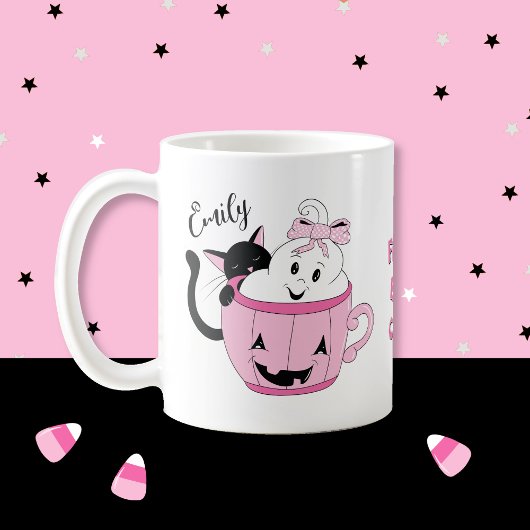 Mug Amusant Éffrayant mignon Halloween Musique personn