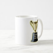 Mug Amusant époux du trophée de participation (Devant droit)
