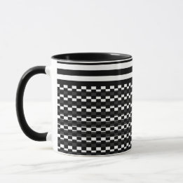 Mug Amusant et joli noir et blanc
