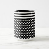 Mug Amusant et joli noir et blanc (Centre)