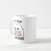 Mug Amusant Extraordinaire Animateur (Devant gauche)