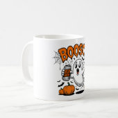 Mug Amusant Fantôme "Boosch" Halloween Design (Devant gauche)