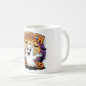 Mug Amusant Fantôme "Boosch" Halloween Design (Devant droit)