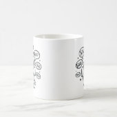 Mug Amusant fantôme de Boo (Centre)