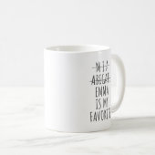Mug Amusant Favori Mug, cadeau de Noël pour maman, (Devant droit)