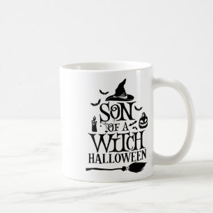 Mug Amusant Fils D'Halloween D'Une Sorcière Par