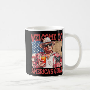 Mug Amusant Golfe Des États-Unis Trump Bienvenue Dans