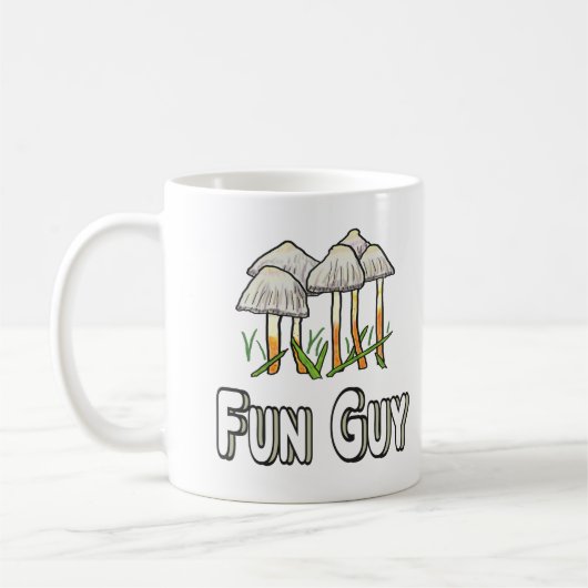 Mug Amusant Guy Funny Champagne Pun (Gauche)