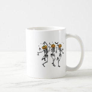 Mug Amusant Halloween Citrouille Danser Costume squele