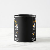 Mug Amusant Hamster Aime Les Choses Que Je Fais Dans M (Centre)