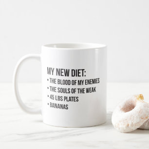 Mug Amusant Humour d'entraînement de nouveauté - Mon n
