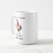 Mug Amusant Humour Retraite Quel Jour Est-Ce Aujourd'H (Devant gauche)